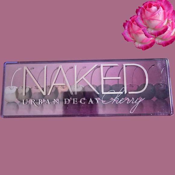 Urban Decay Naked Cherry Palette Discontinued Berry Tone Shimmers And Mattes - Picture 2 of 16